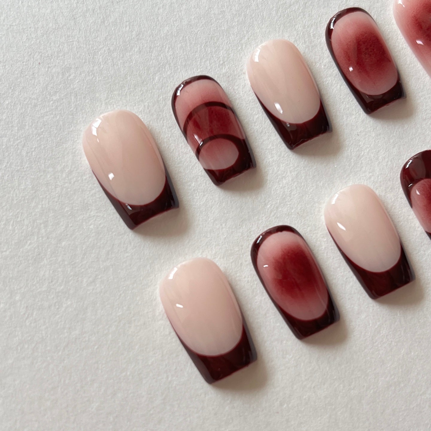 Wine Kiss Ombre