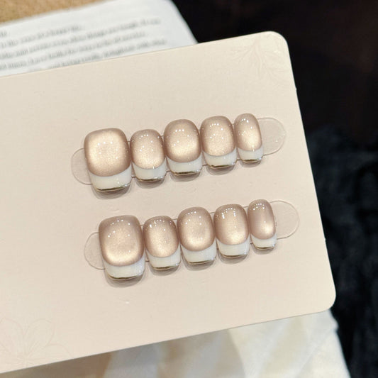 Champagne White Shorties