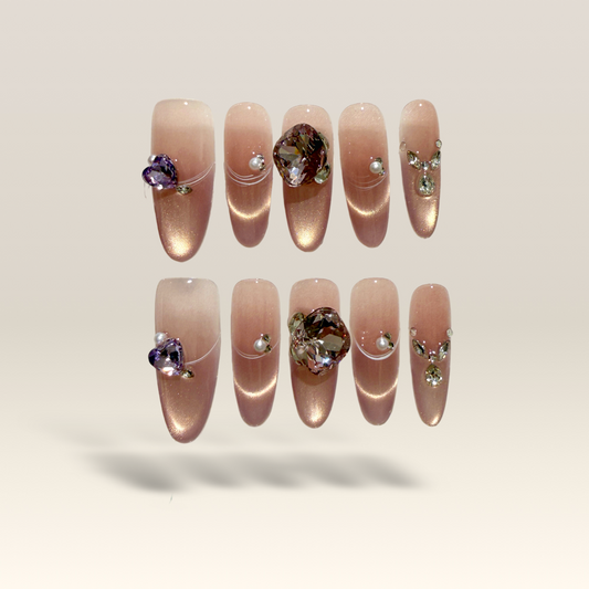 Crystal Purple Heart