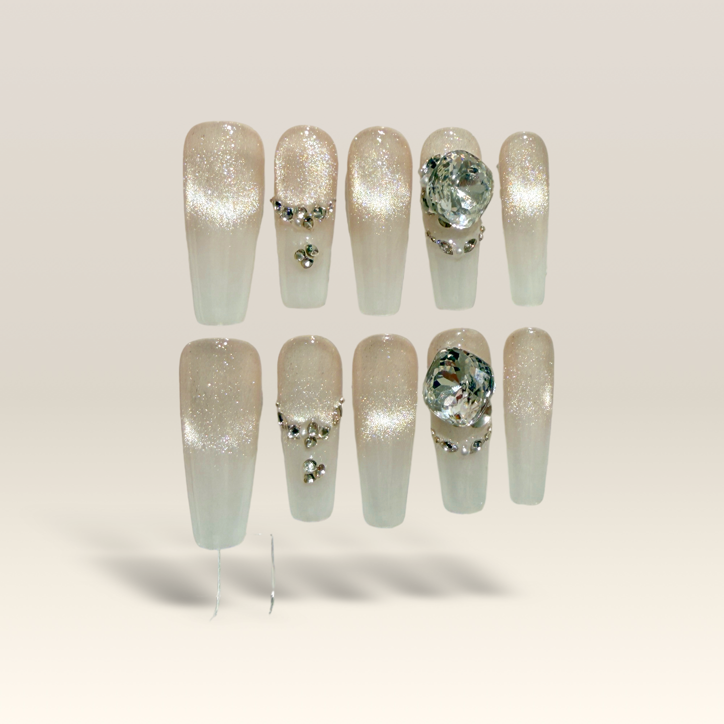 White Frosted Diamond