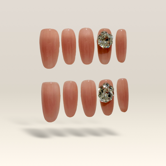 Nude Pink Single Gem