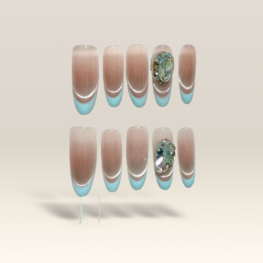 Turquoise Iridescent Gem