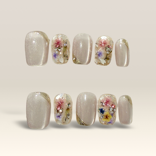 Champagne Floral Couture