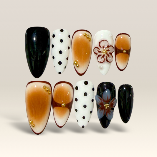 Retro Dotties Floral