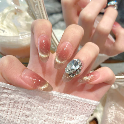 Blush Shimmer Ombré Diamond