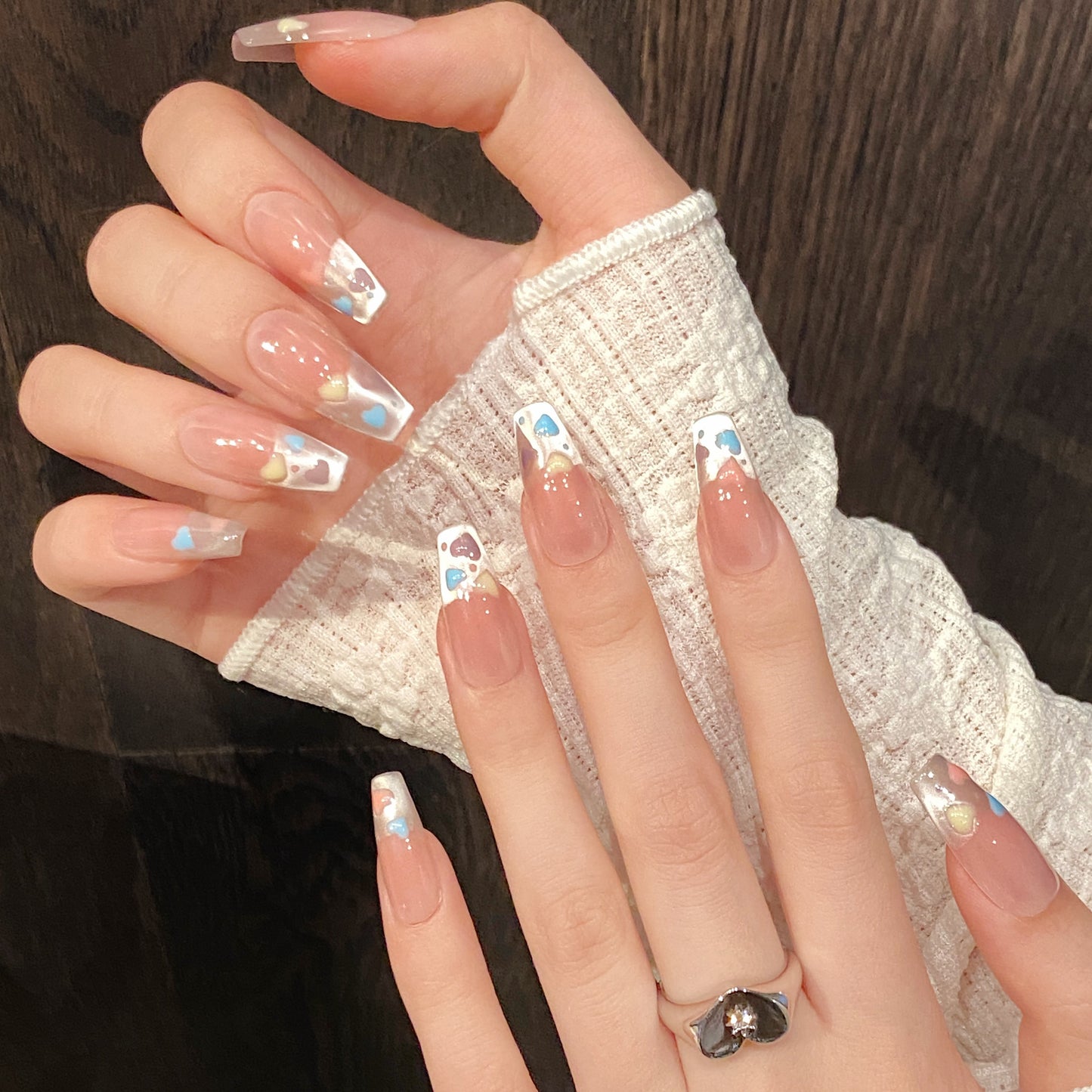 Pastel Hearts