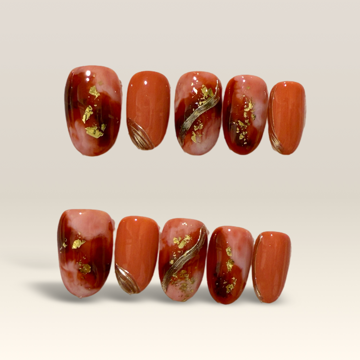 Autumn Gold Marble
