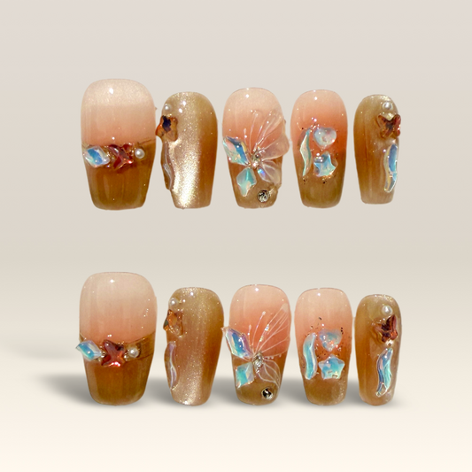 Opal Iridescent Butterfly