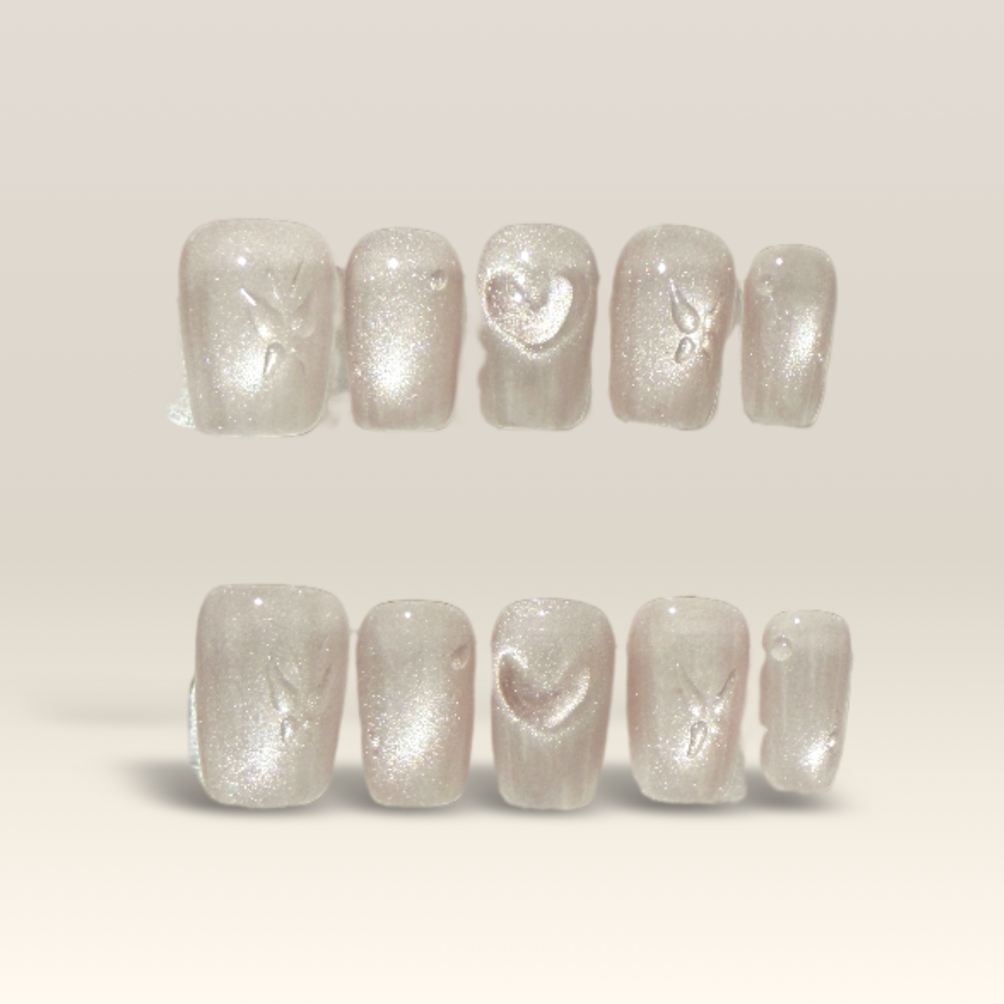 Frosted Embossed Love