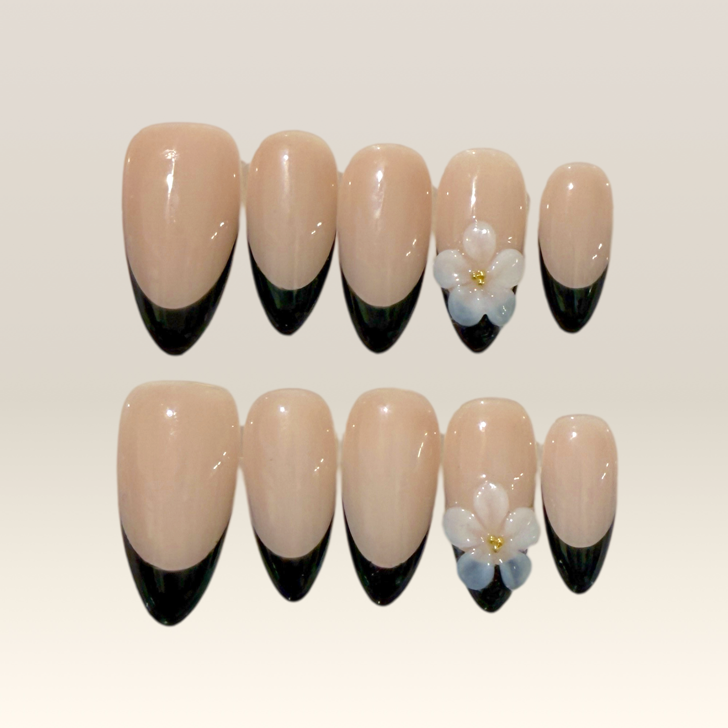 Black French Bloom