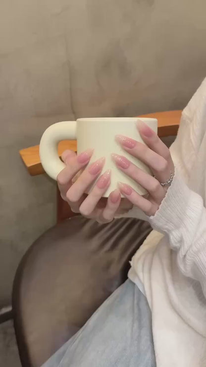 Blush Gradient Sheer